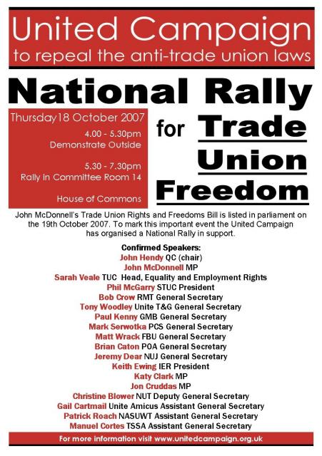 Advert for Rally